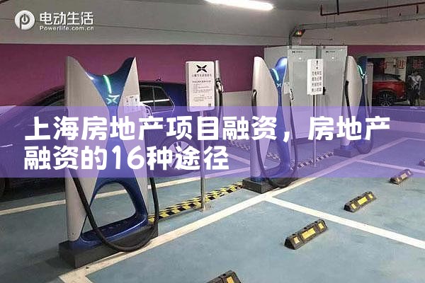 上海房地产项目融资