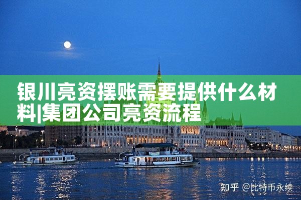 银川亮资摆账需要提供什么材料