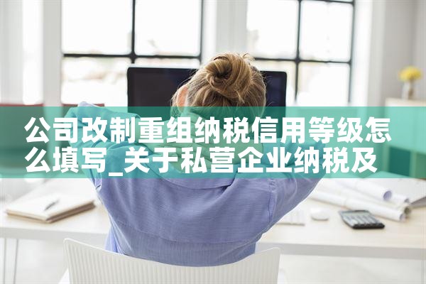 公司改制重组纳税信用等级怎么填写