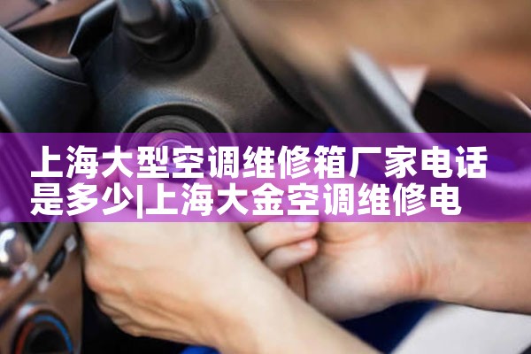 上海大型空调维修箱厂家电话是多少|7*24小时上门维修服务